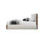 Lit plateforme beige bouclé King Size