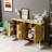 57.5"W Sideboard with Racks, Adjustable Shelves and Side Hooks-871351056
