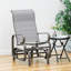 Chaise longue coulissante