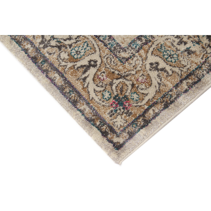 Rex Geometric Area Rug, Runner 80 x 300cm