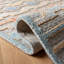 Tapis bleu / rouille touffeté à la main Cohen-397954608
