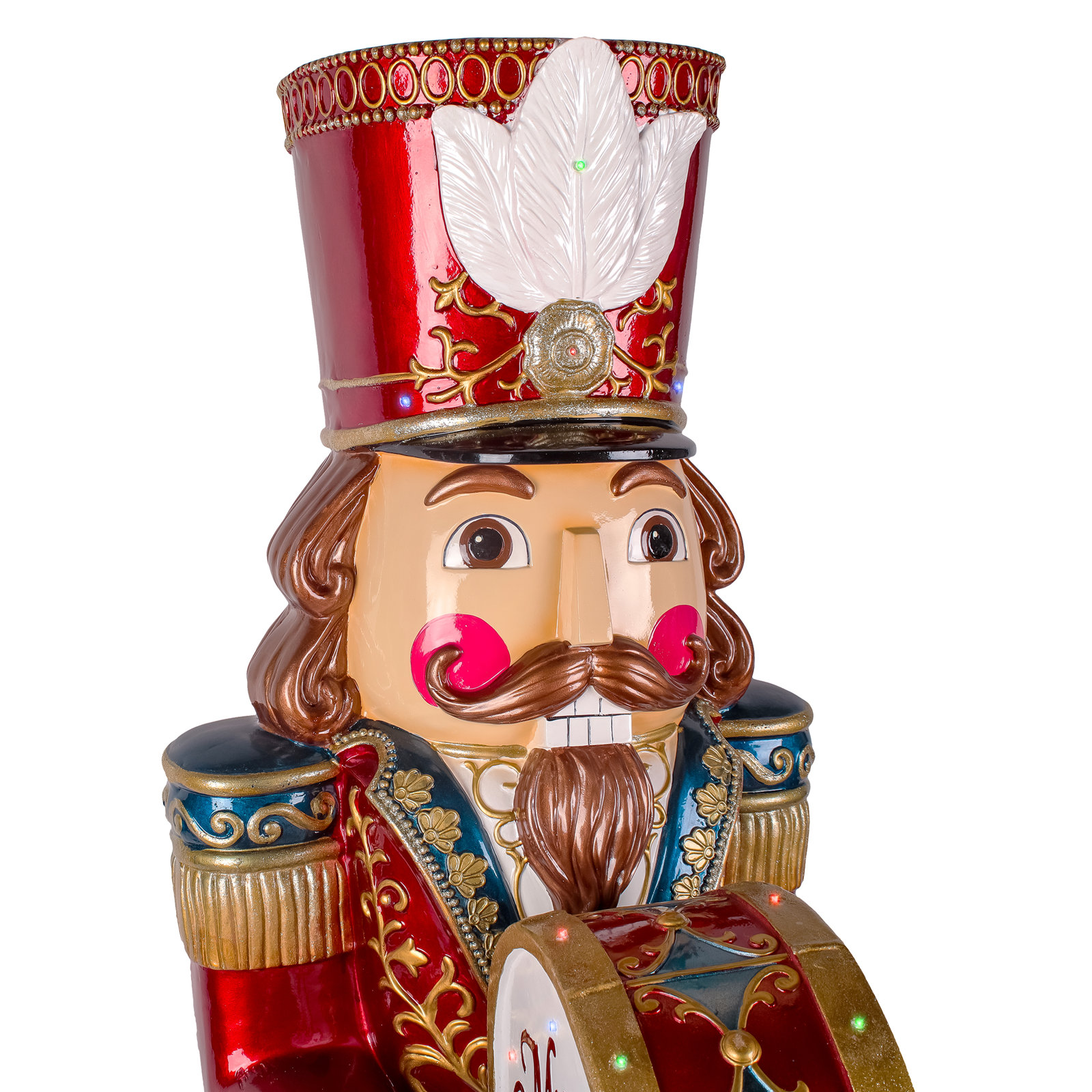 58" Animated Lighted Musical Nutcracker