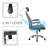 Cleckheaton Linen Executive Chair with Headrest