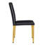 Chaises de salle à manger en cuir PU Uriah avec pieds en métal-1518351951-1518351922-1518351921
