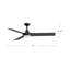 Owens LED Downrod Ceiling Fan