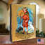 Figurine en bois berger icon icon