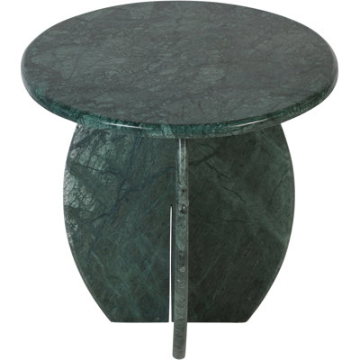 Iverna Marble Top End Table