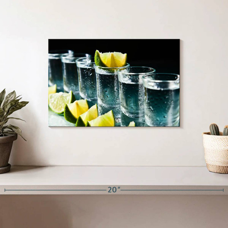 Yarlin Lime Tequila Drinks, 8" H x 12" W