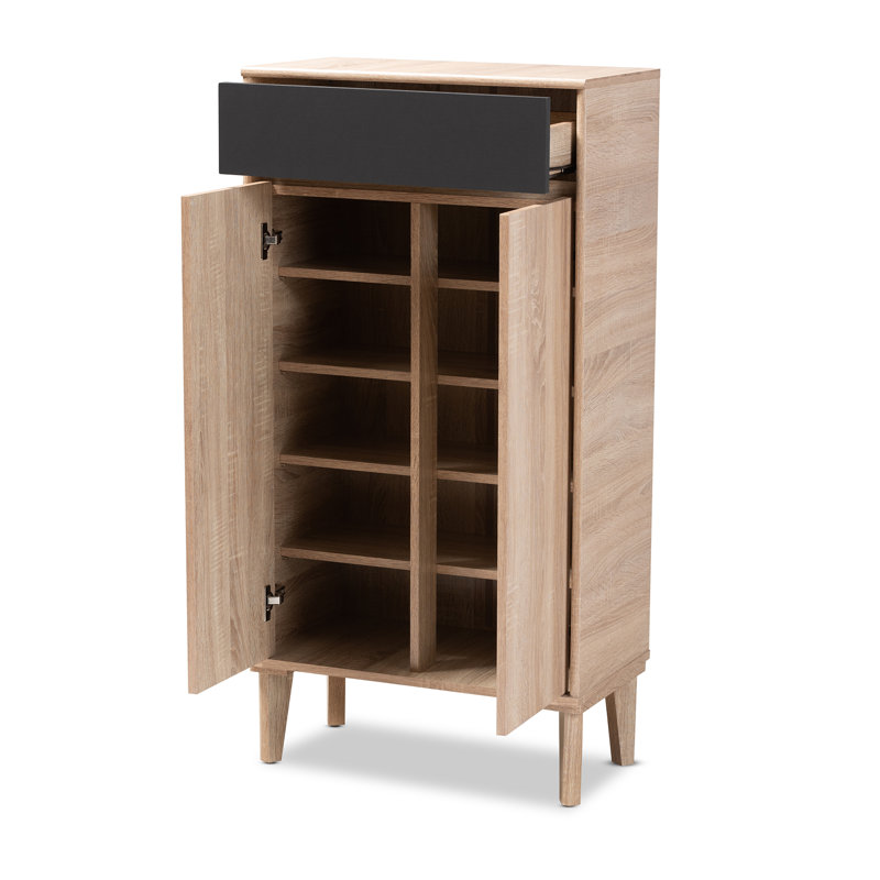 10 Pair Shoe Storage Cabinet