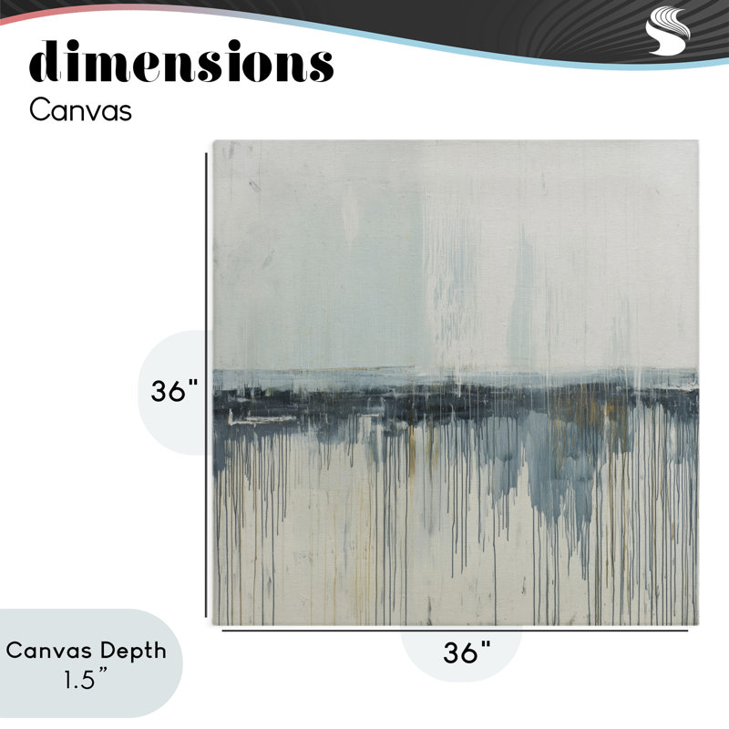 Acrylique sur toile abstraite, conception par Svetlana Aleynikova, H 36 po x l 36 po