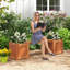 Jardinière en bois franc Arlmont & Co.