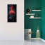«Epic Graffiti» «Red Rose On Fire 3» par Rey Klimt, art mural sur toile-111160492