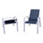 Outdoor Dining Armchair with Cushions