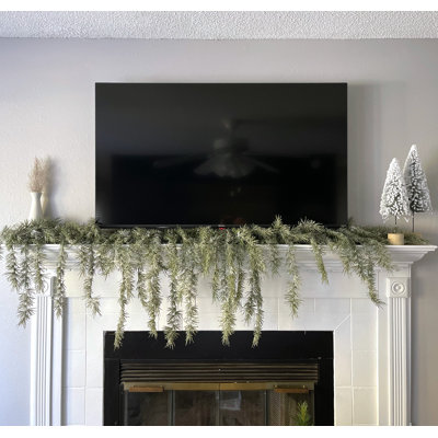 Naes 81'' Faux Pine Garland