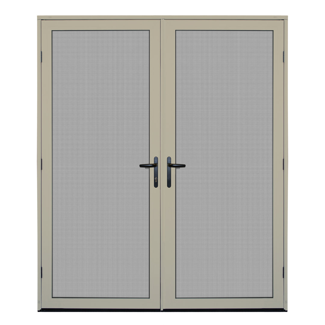 Meshtec 81.6'' Aluminum Screen Doors Titan Security Doors Door 