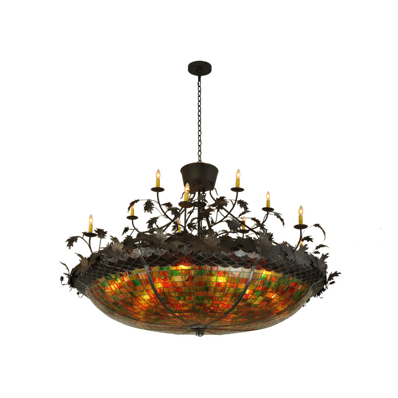 Rustic Lodge 12 - Light Chandelier