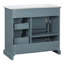 Meuble-lavabo 36 po avec lavabo, lavabo en céramique, 2 tiroirs basculants, charnières de porte à fermeture en douceur-115672173-115672172
