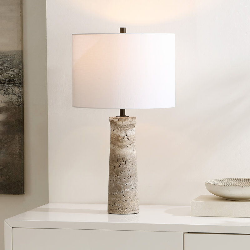 Lampe de table Murano, Gris