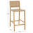 Jeremiah Woven Leather Counter Stool-106668731-106648612