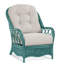 Chaise avec accoudoirs en rotin Everglade-61811640-61811609