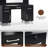 Beka Vanity Set with Mirror Make up Table Spa Beauty Styling Barber Station-504220398