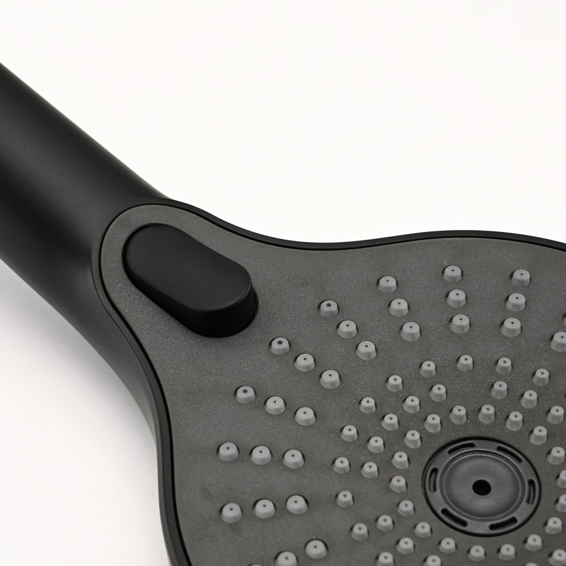 Matte Black Shower Head And Handheld System - 8" Rainfall & 3-setting , Adjustable Slide Bar, To Scratches, Easy Lime Scale Clean, 1.8 Gpm Flow, Wall Mount With Corrosion Resistance, Swivel Spout,