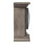 Priscilla Modern & Contemporary Mantel Clock, Wood Veneered Bracket Frame with Westminster Chime, Convex Glass