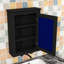 Armoire de rangement murale avec miroir et tablette réglable-276575059
