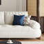 Coussin modulaire en mélange de polyester blanc-1731299251-1731299253
