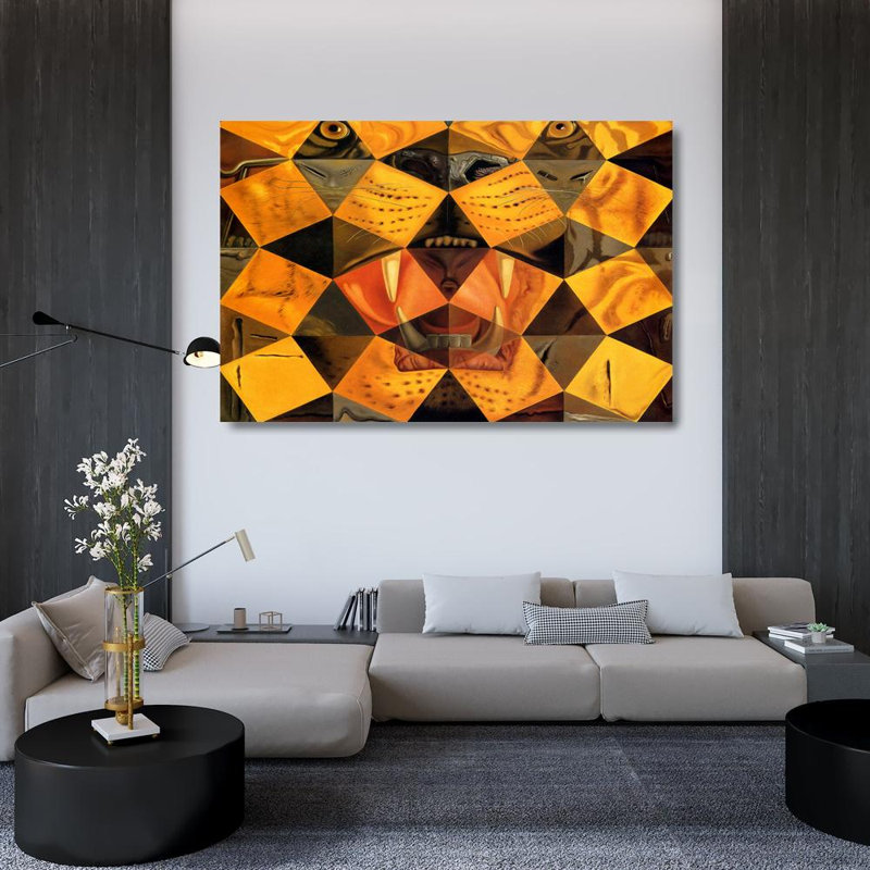 Cinquenta... Tigre Real, c.1963, 32" H x 48" W