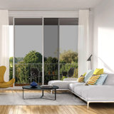 One Way Mirror Window Film For Daytime Privacy - Static Cling Non-Adhesive Decorative Tint With Heat Control & UV Protection For Home And Office