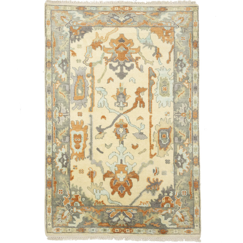 Tapis oriental Oushak Chobi Mute