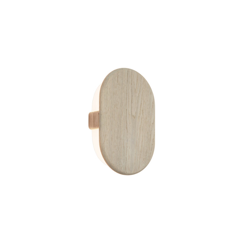 Tempus LED Flush Mount Sconce, 2700, Taupe