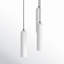 Luminaire suspendu cylindrique à 3 lumières Halle-1151344153