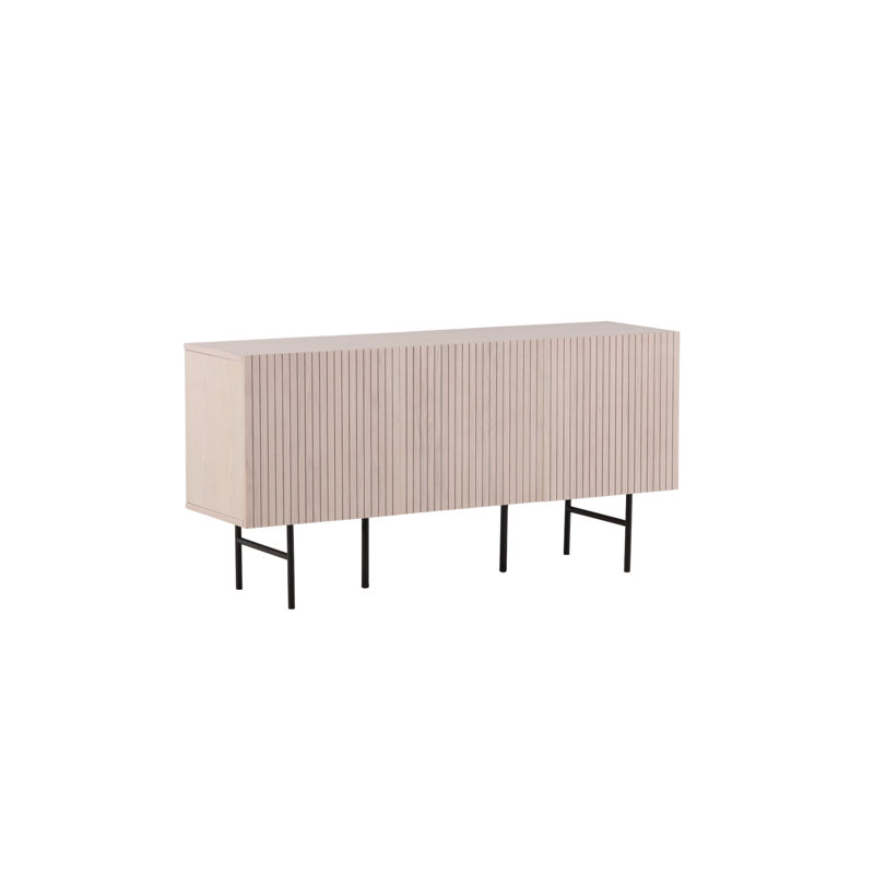Hertzfeld Steel Standard Accent Cabinet, Oak