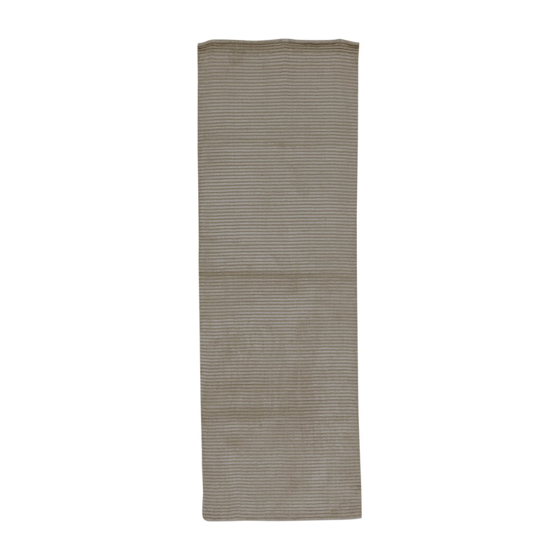 Tapis beige noué à la main de haute qualité
