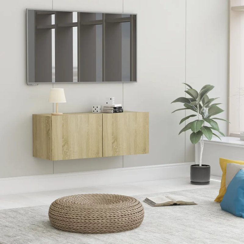 Angeleen TV Stand, Sonoma Oak, 80cm