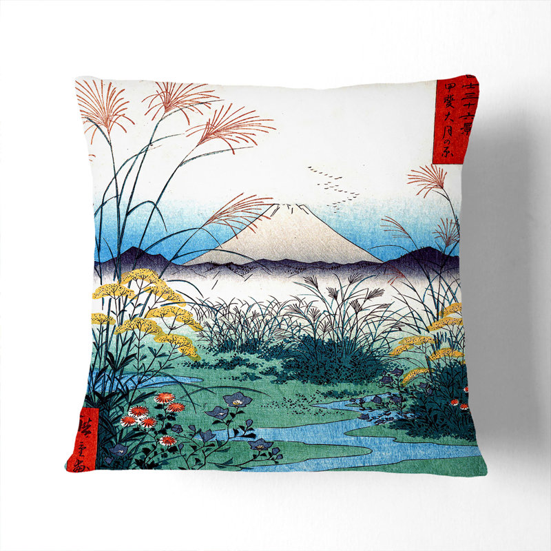 Square Throw Cushion, 55cm H x 55cm W x 20cm D, White