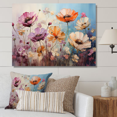 «Meadow Impressionistic Blooms» sur toile