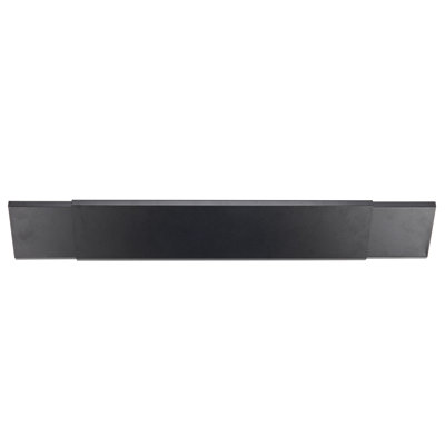 Black Fireplace Vent Hood