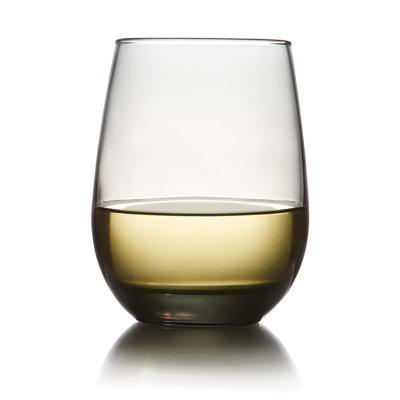 Verres sans pied Libbey, gris, 15,25 onces, ensemble de 12