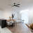Onyo 52 in. Indoor/Covered Outdoor Matte Black Integrated LED Modern Ceiling Fan with 5-CCT Selections, Remote Included-1932288196