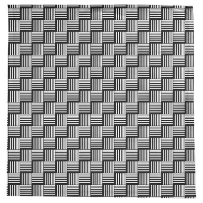 Classic Basketweave Stripes Tablecloth