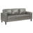 Chanoch Upholstered Track Arm Sofa Grey-1782475932