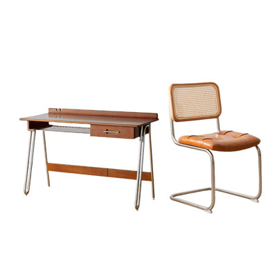 European style simple desk and chair set