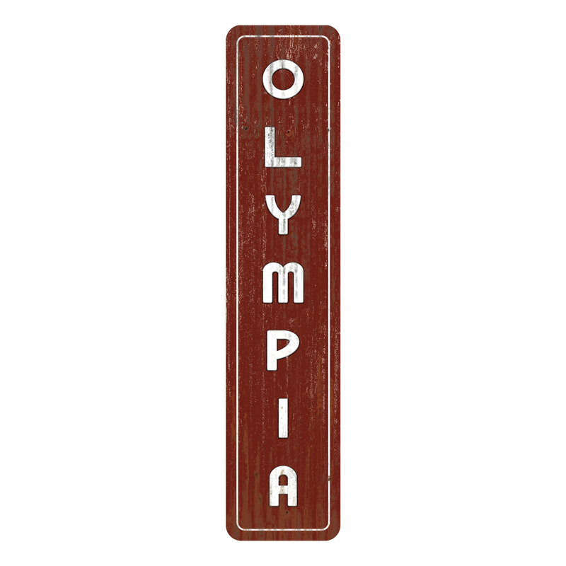 Panneau Olympia Stadium, impression sur métal