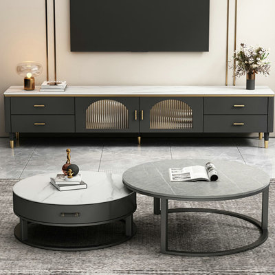 Combinaison de table basse et de meuble télé Creative
