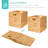 Hyacinth Storage Baskets, 5 Multipurpose Collapsible Organizers w/ Inserts-1962364156-1962364032