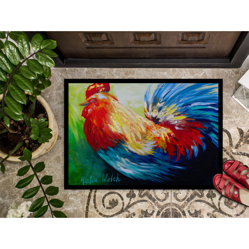 Jaiden Non-Slip Indoor Doormat, Rectangle 2' x 3'