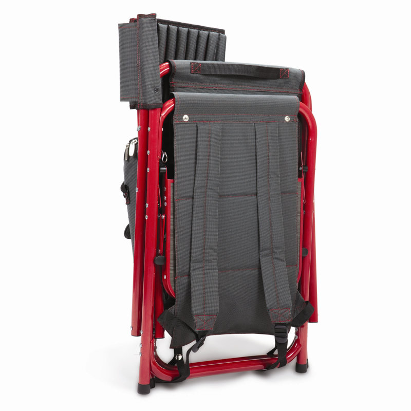 Deluxe Fusion Outdoor Chair with Side Table & Soft Cooler - Beach and Camping Ready